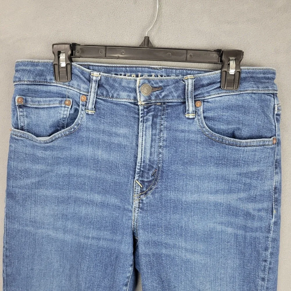 American Eagle Outfitters‎ Jeans Mens 32x32 Blue Denim Cotton Stretch Slim Fit